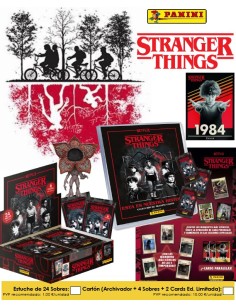 CARDS STRANGER THINGS 18x24