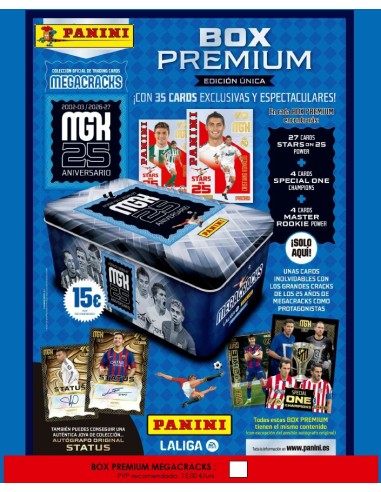 BOX PREMIUM MEGACRACKS 2026 8U