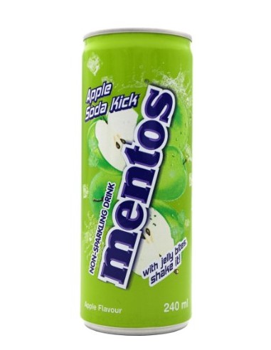 REFRESCO MENTOS MANZANA 24x240 ML