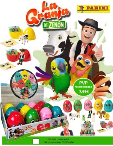 HUEVOS LA GRANJA DE ZENON  12 U