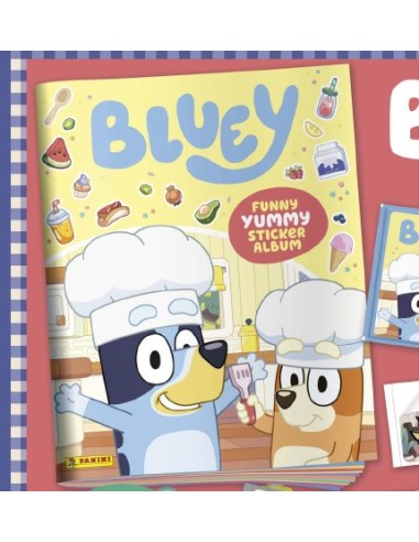ALBUM + 4 SOB. BLUEY-3  30 U