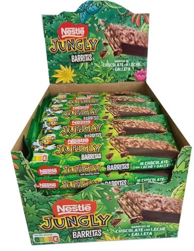 SNACK JUNGLY NESTLE 30x34 GRS.