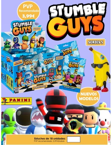 SOBRES 3D STUMBLE GUYS S5  8x18