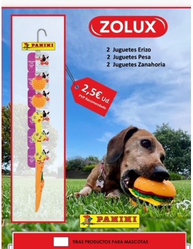 JUGUETES ANIMALES SURTIDOS TIRA 6U