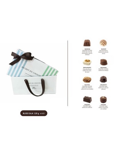 BLISS CHOCOLATES 6x114 G