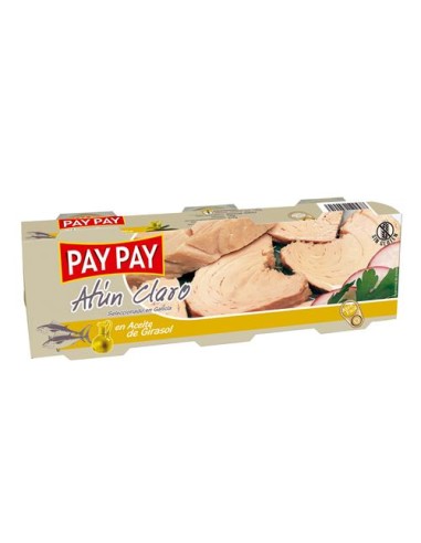 ATUN CLARO ACEITE VEGETAL PAY PAY