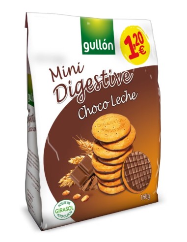 MINI DIGESTIVE 1,50 CHOCO LECHE 10x160 G