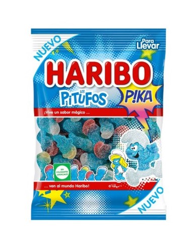 PITUFOS PIKA 100 GRS.HARIBO 18 U