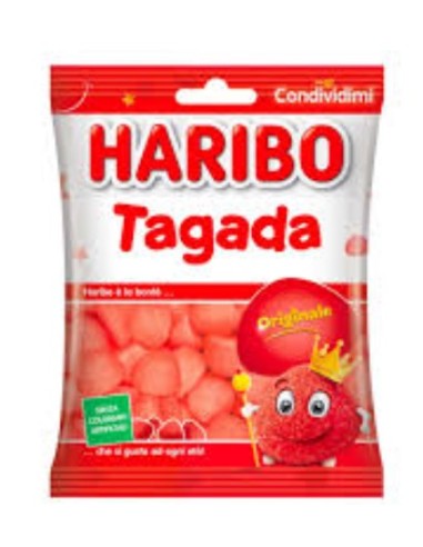 MINI TAGADA HARIBO 100 GRS. 18 UNI