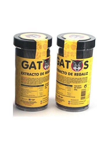 REGALIZ SAET GATOS BOTE M 6x12