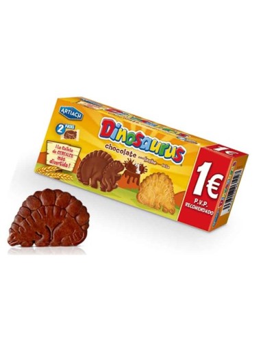 DINOSAURIOS CHOCO LECHE 1,40 12x85 GRS.