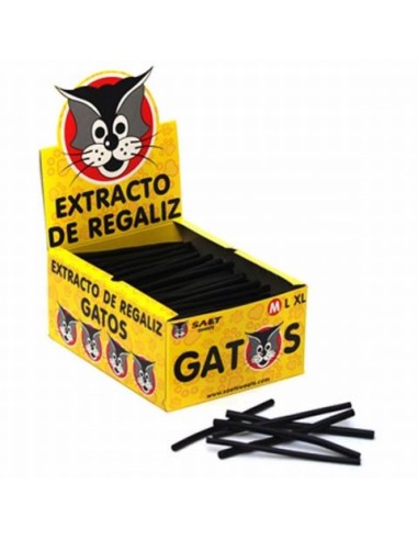 REGALIZ SAET GATOS M 12x800 GR