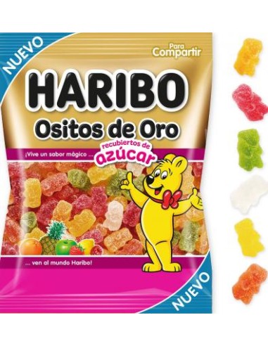 OSITOS CON AZUCAR 120 GRS HARIBO 18 U