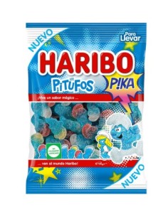 PITUFOS PIKA 100 GRS.HARIBO 18 U
