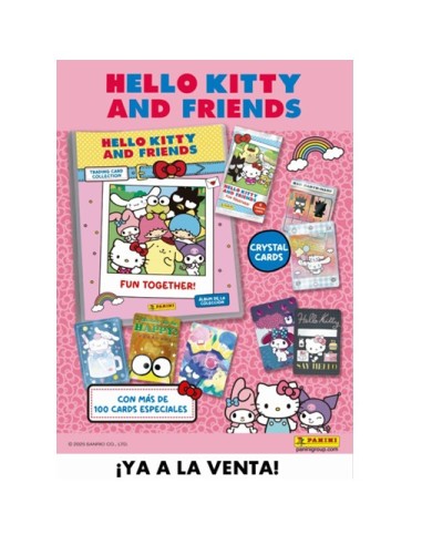 CARDS HELLO KITTY&FRIENDS 18x24