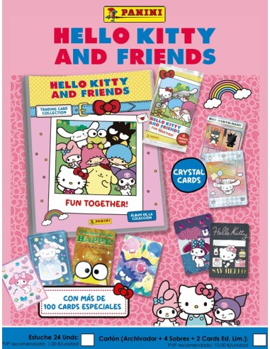 STARTER PACK HELLO KITTY&FRIENDS 16U.