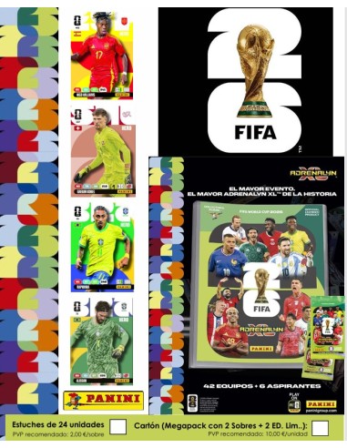 CARDS ADRENALYN WORLD CUP 2026  18x24