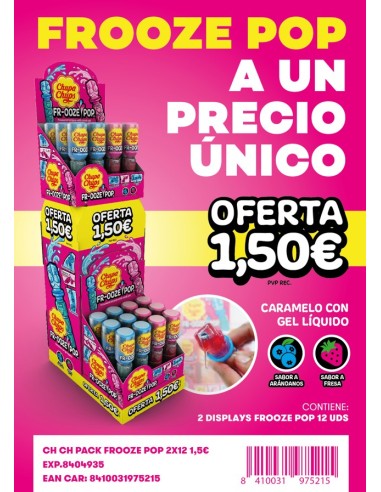 PACK CH CH FROOZE POP 2x12