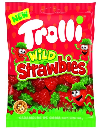 FRESAS SALVAJES 100 GRS. TROLLI 8x12