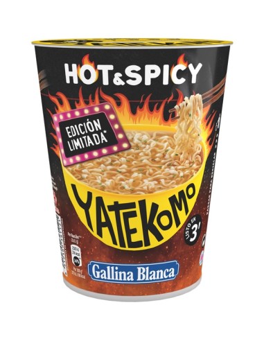 NOODLES HOT&SPICY YATEKOMO CUP C-8