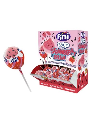 FINIPOP FRESA ACIDA PEPITAS 6X100 U