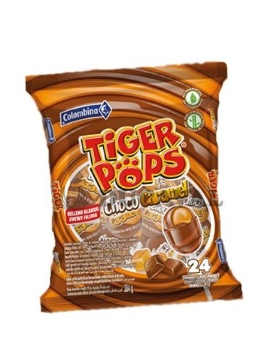 TIGER POP CHOC CAR+ 1 TIGER POR FRESA SIN CARGO