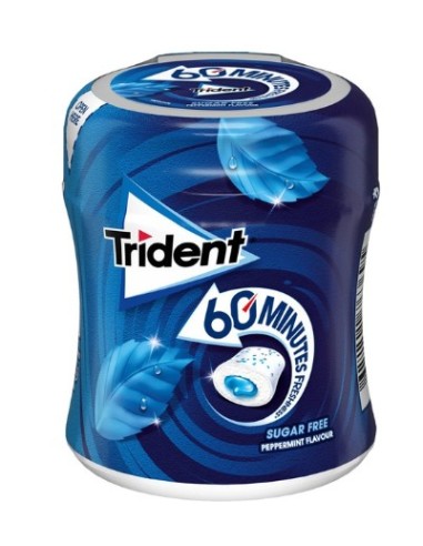 TRIDENT BOTE 60 MIN. MENTA 6x6