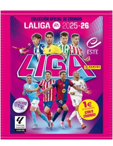 CROMOS LIGA ESTE 25/26  12x50