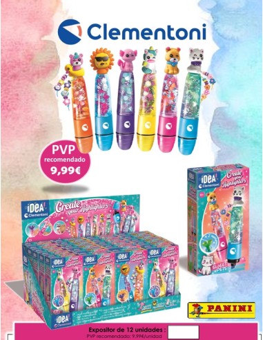 SOBRES 3D CREATE YOUR HIGHLIGHTERS 12U.