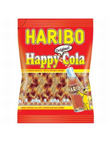 HAPPY COLA HARIBO 100 GRS. 18 U