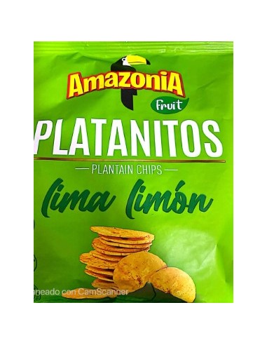 CHIFLES LIMON AMAZONIA 15x75 GRS.