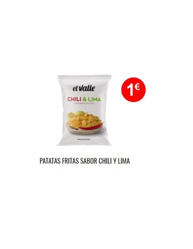 PATATA LISA CHILI/LIMA 1 12x90 G.