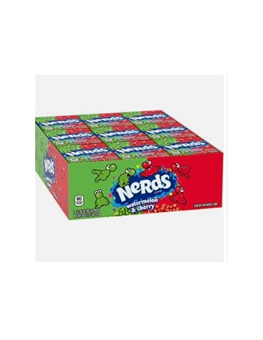 NERDS WILD CHERRY&WATERMELON 10x36x46,7 G.