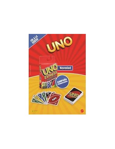 JUEGO CARTAS UNO EXPRESS  12 U.