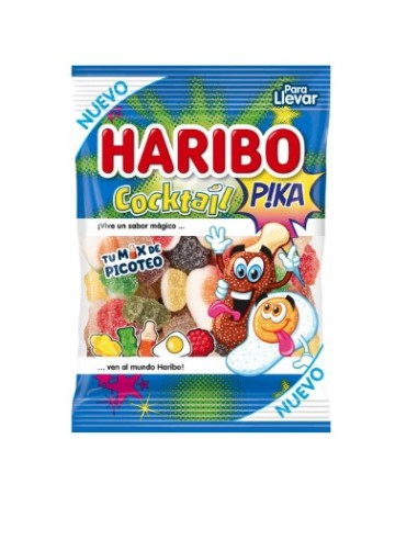 COCKTAIL PICA 100 GRS HARIBO 18 U