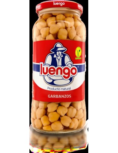 GARBANZO COCIDO LUENGO 12x570 G