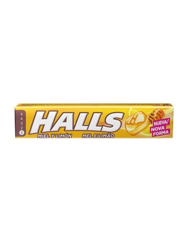 HALLS MIEL Y LIMON 24x20