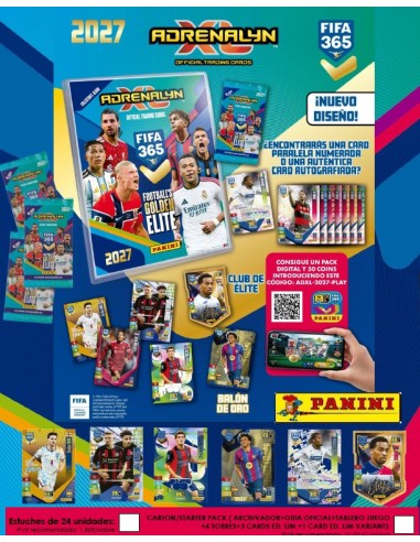CARDS ADRENALYN FIFA-365 2027 18x24