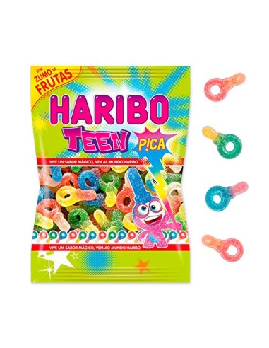 TEEN PICA 90 GRS.HARIBO 18 U