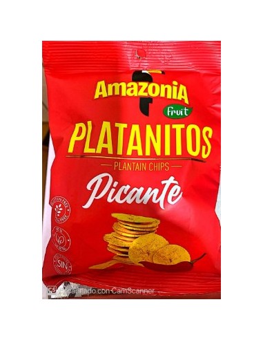 CHIFLES PICANTES AMAZONIA 15x75 GRS.