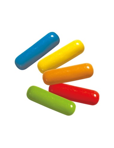 VIDAL BOLSA TIZAS DE COLORES 6X250