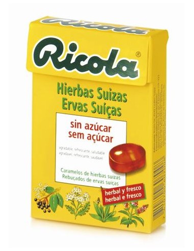 RICOLA CARAMELO HIERBAS SUIZAS 6x20