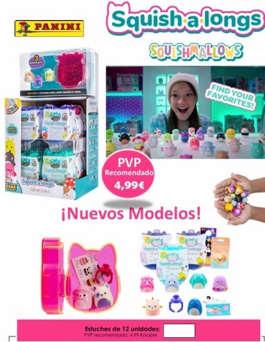 SOBRES 3D SQUISHALONGS BLIND 12U.