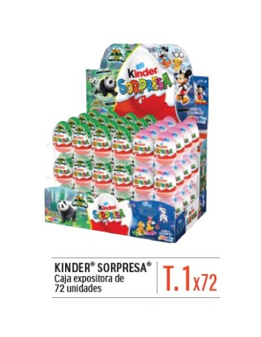 KINDER SORPRESA T.1x72