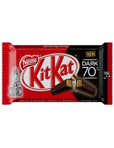 KIT KAT DARK 70%  24x41,5 GRS