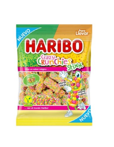 CRAZY CRUNCHIES 70 GRS.HARIBO 18 U