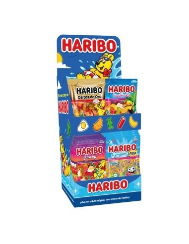 EXPOSITOR HARIBO PIKA 100 GRS. 40+8