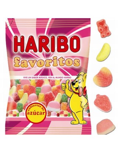 FAVORITOS PICA 90 GRS HARIBO 18 U